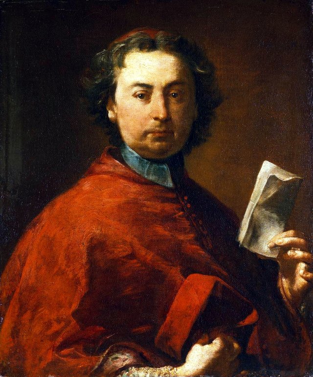 Ritratto di cardinale Tommaso Ruffo by Giuseppe Maria Crespi