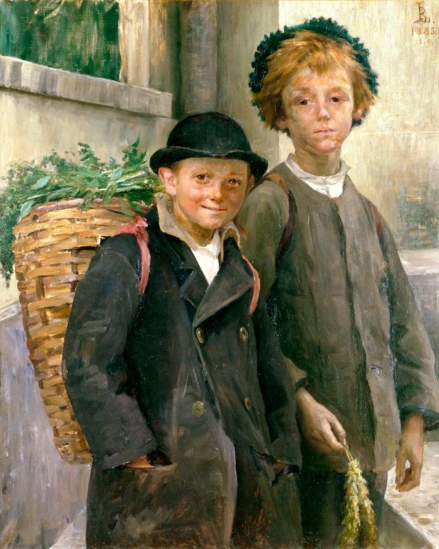 Gamins de Paris by Louise Catherine Breslau