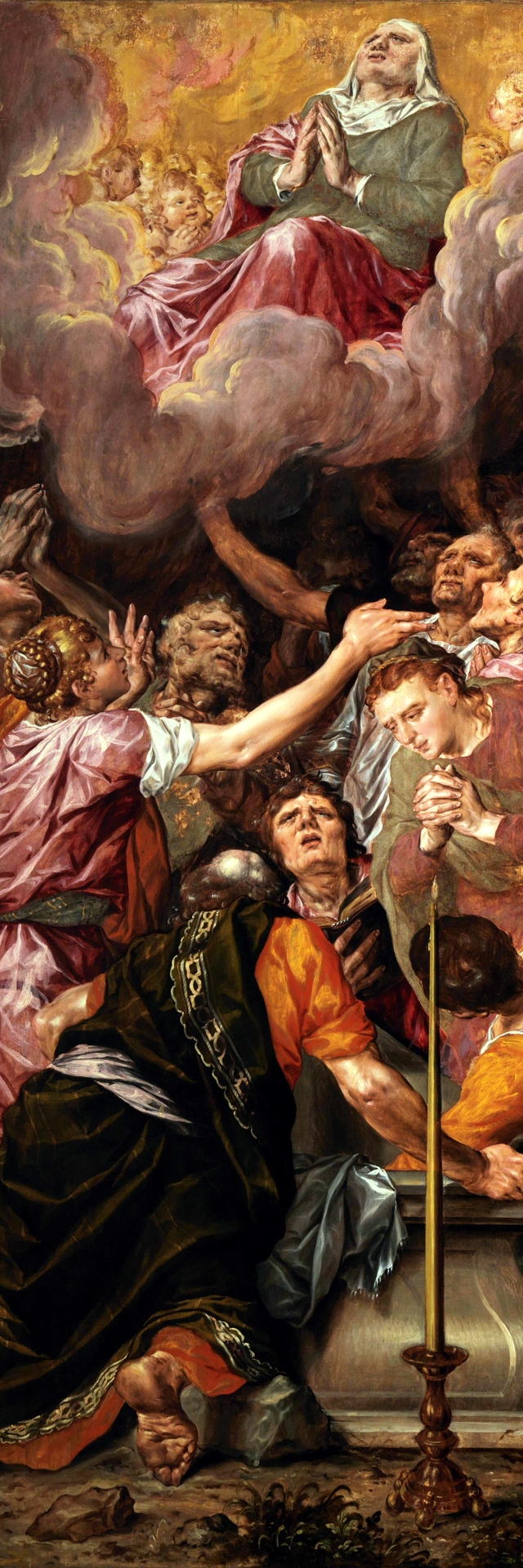 The assumption of Mary by Dirck Barendsz.