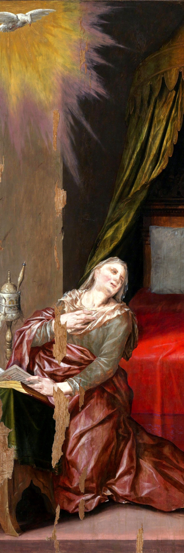 Annunciation by Dirck Barendsz.