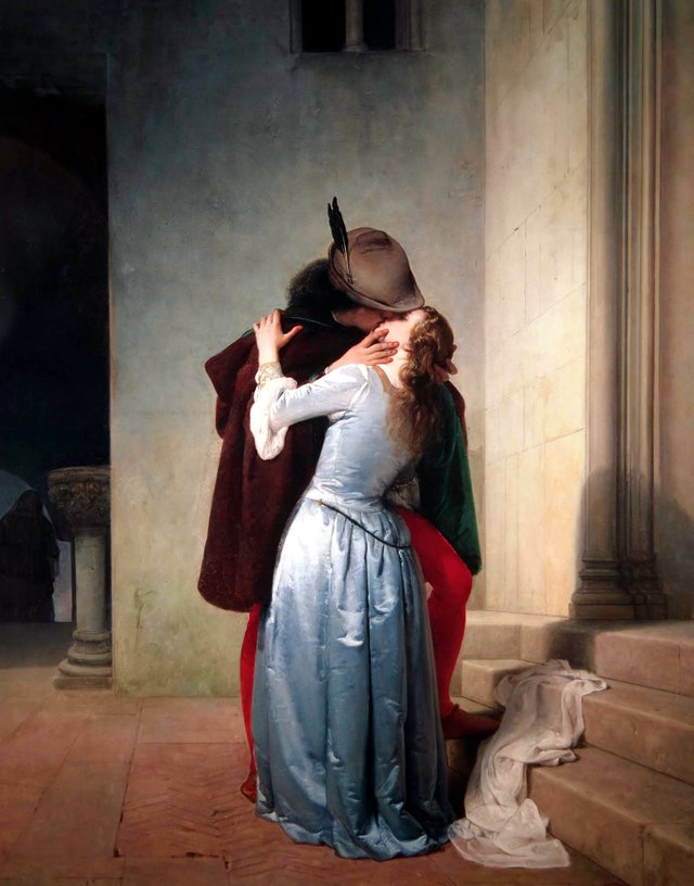The Kiss by Francesco Hayez