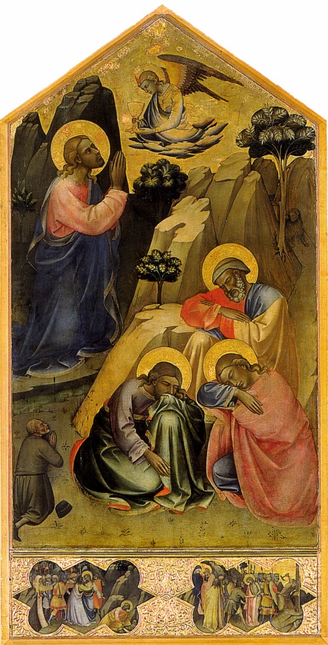 Agony in the Garden by Lorenzo Monaco