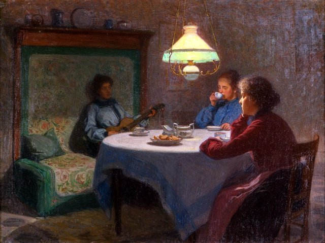 The Evening Tea by Elin Danielson-Gambogi