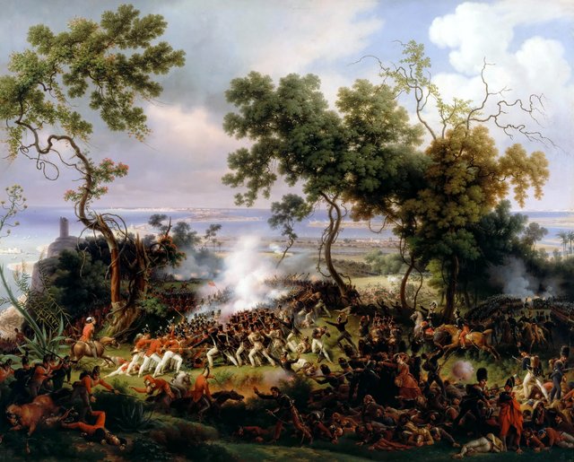 Battle of Chiclana, 5th March 1811 by Louis-François, Baron Lejeune