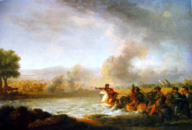 Stefan Czarniecki in the Battle of Warka by Franciszek Smuglewicz
