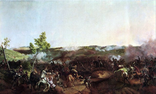 Battle of Valutino Mountain (1812) by Peter von Hess