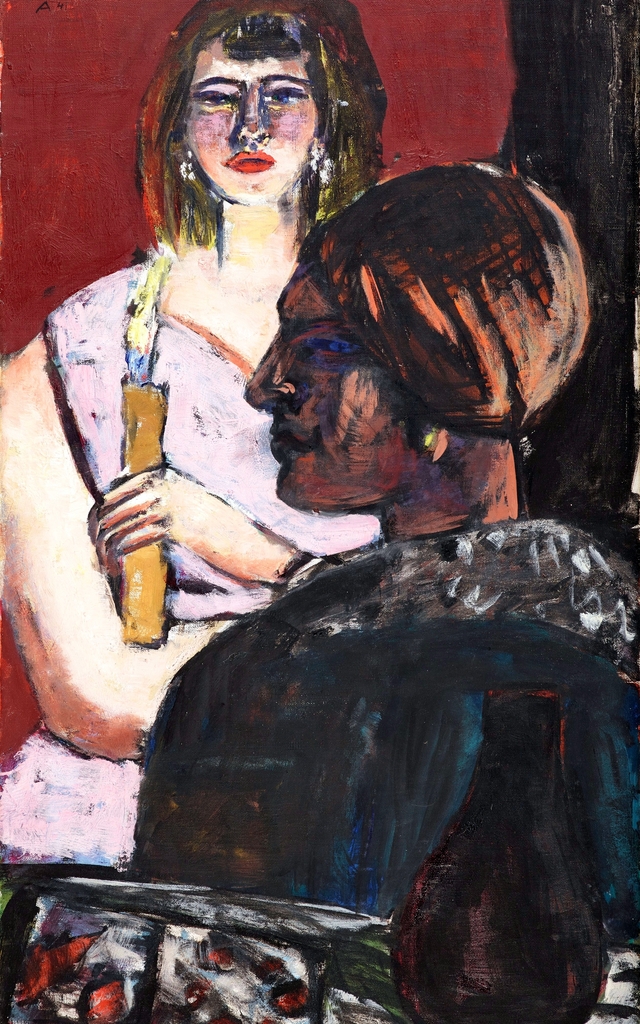 Quappi and Indian by Max Beckmann