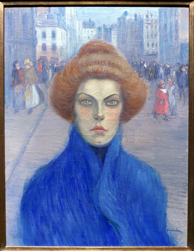 La Rentrée du soir by Théophile Steinlen