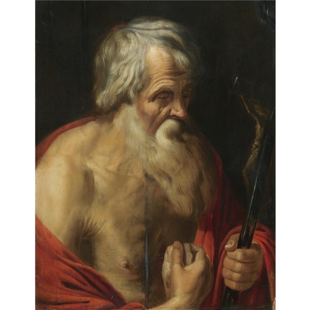 St Jerome by Artus Wolffort