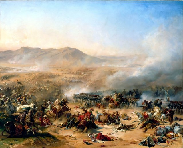 Bataille du Mont Thabor, 16 avril 1799 by Léon Cogniet