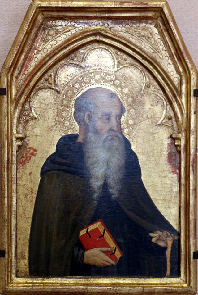 Saint Antoine abbé by Bartolo di Fredi