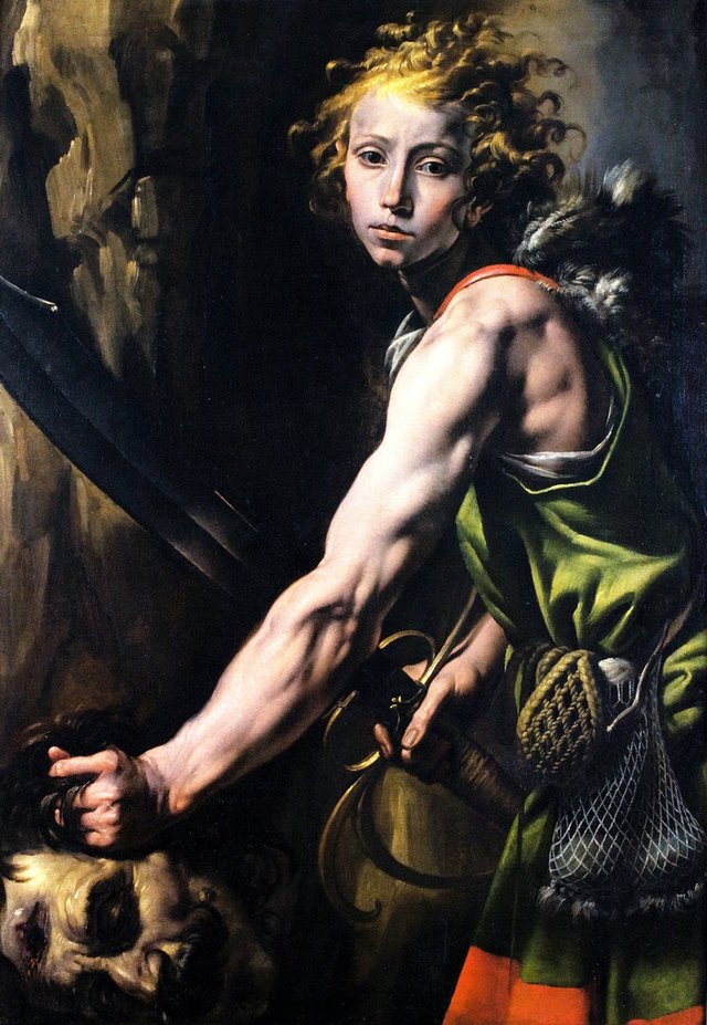 Davide e Golia by Tanzio da Varallo