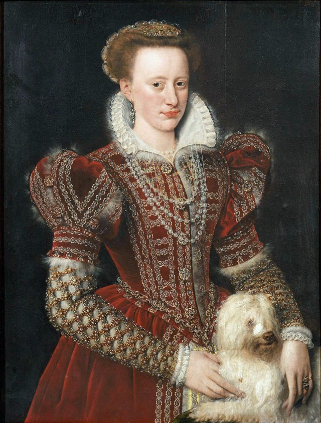 Portrait présumé de Marguerite de France (1553-1615) by François Clouet