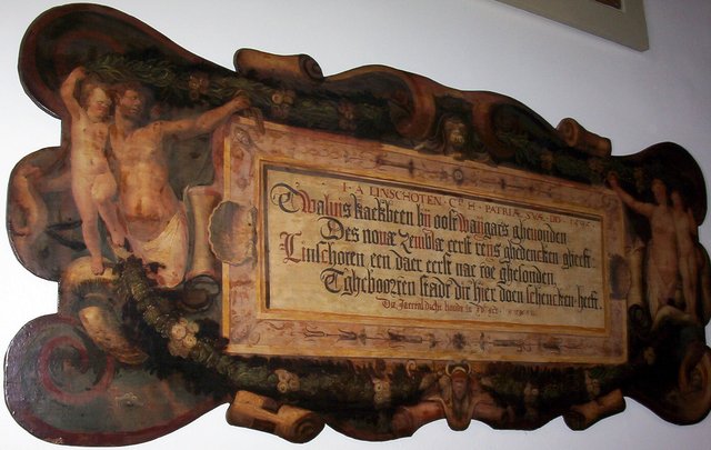 Whale jawbone memorial, 1596 by Karel van Mander the Elder