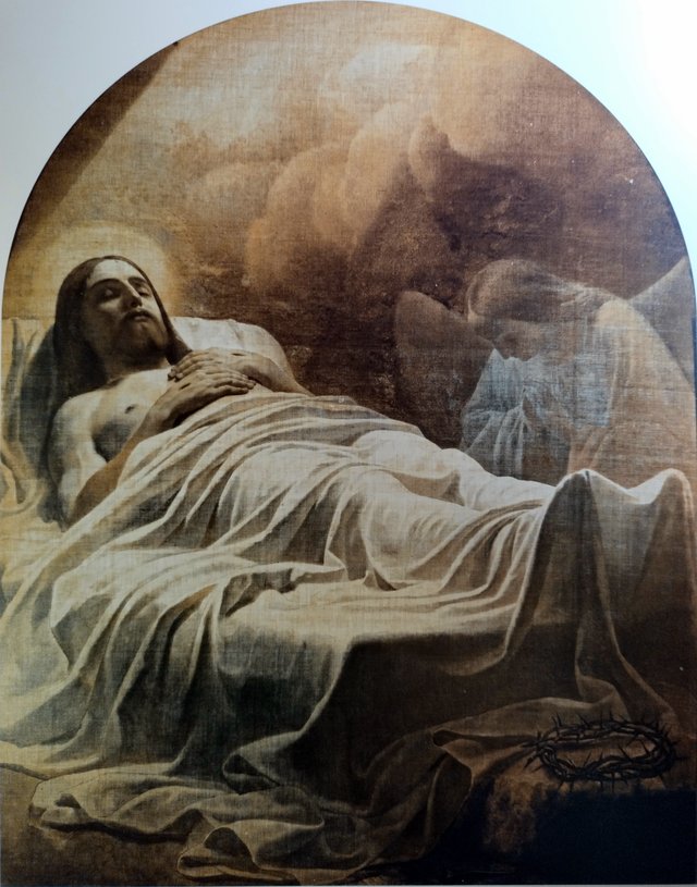 Christ in the Tomb by Karl Bryullov