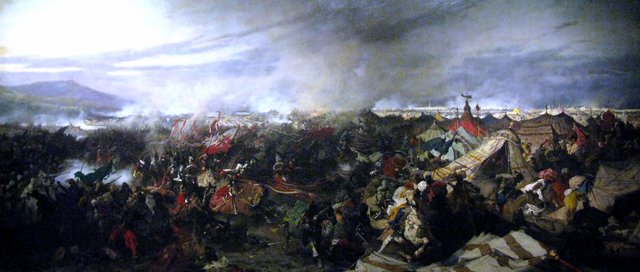 Battle of Vienna. by Józef Brandt