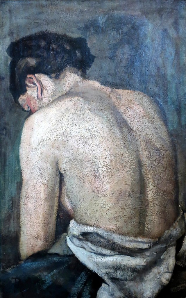 Rückenakt by Christian Rohlfs