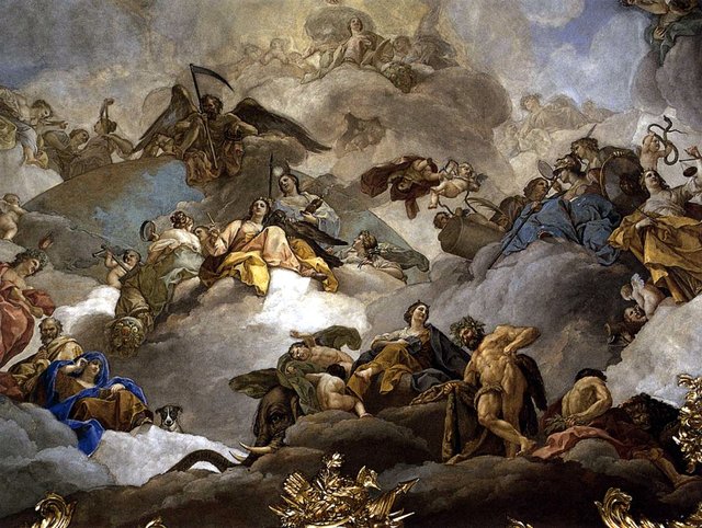 Providence Presiding over the Virtues and Faculties of Man by Francisco Bayeu