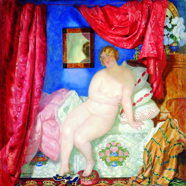 Beauty by Boris Kustodiev
