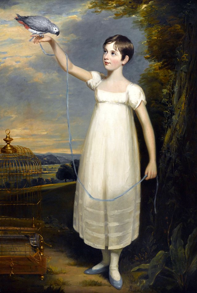 A portrait of Ellen Smith of Nottingham by William Beechey