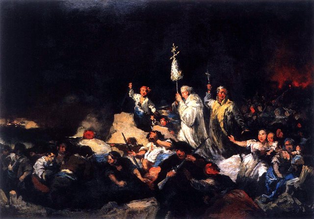 The Defence of Saragossa by Lucas Velázquez