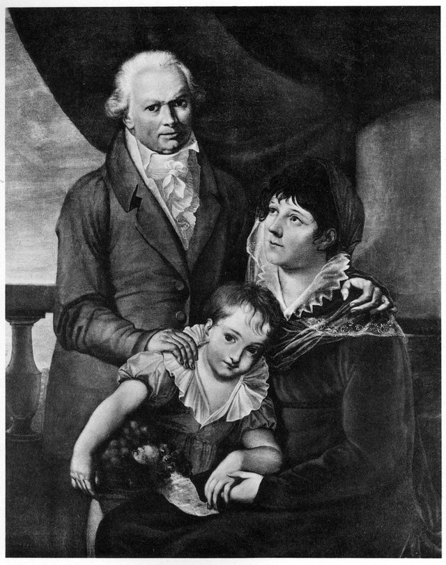 Familienbildnis des Kurpfälzischen Hofrats Franz von Heister (1752–1833) by Peter von Cornelius