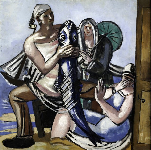 The Catfish by Max Beckmann
