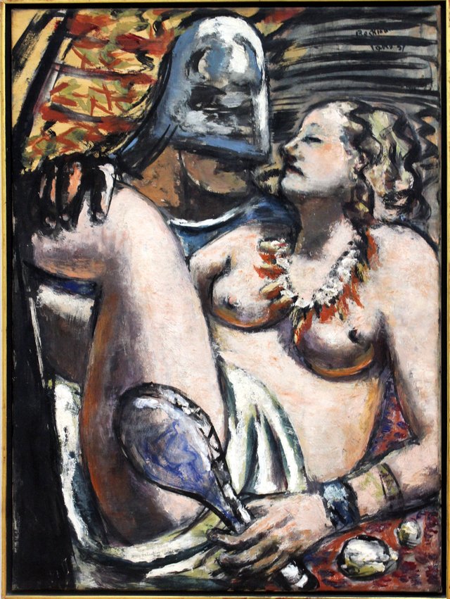 Mars and Venus by Max Beckmann