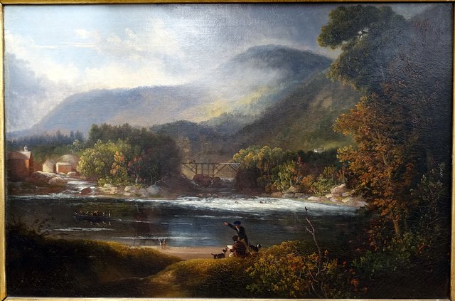 Bellows Falls by Alvan Fisher