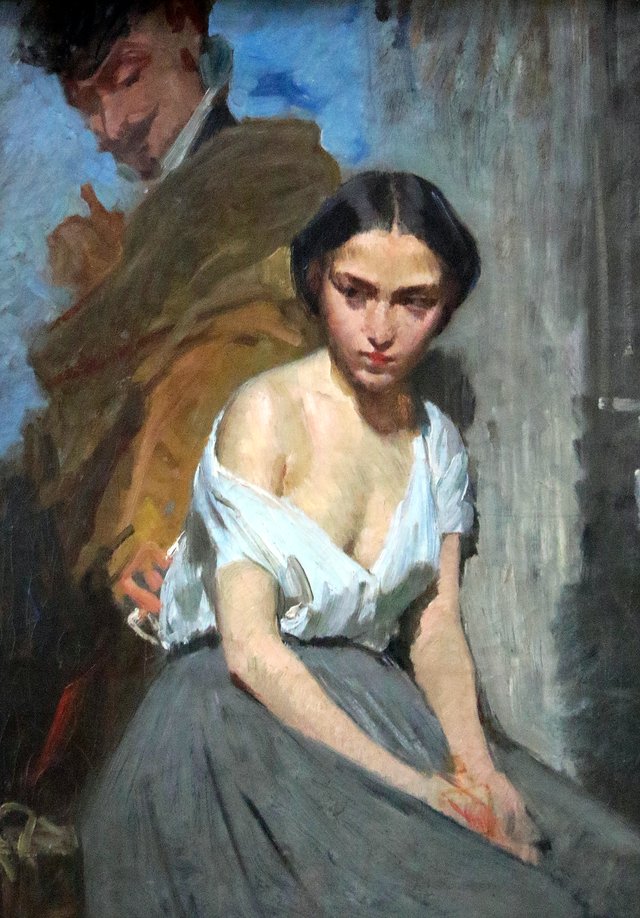 Seduction by Domenico Morelli