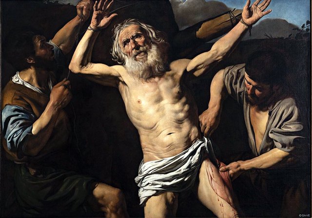 Martyrdom of Saint Bartholomew by Valentin de Boulogne