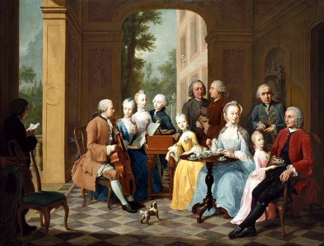 Family Timmermann by Johann Heinrich Tischbein