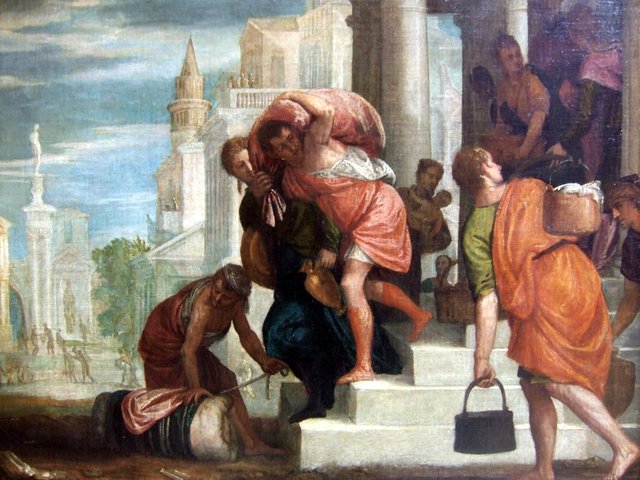Les Israëlites sortant d'Égypte by Benedetto Caliari