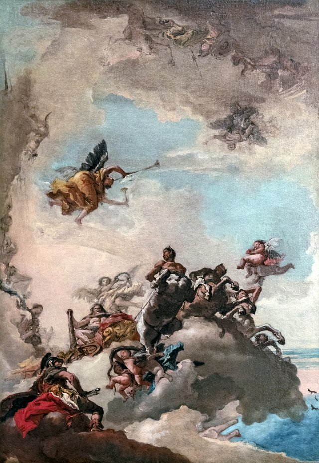 The triumph of Hercules by Giovanni Domenico Tiepolo