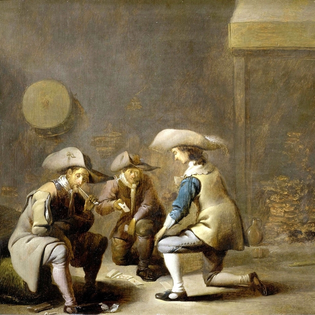 Die Kartenspieler by Benjamin Gerritsz Cuyp