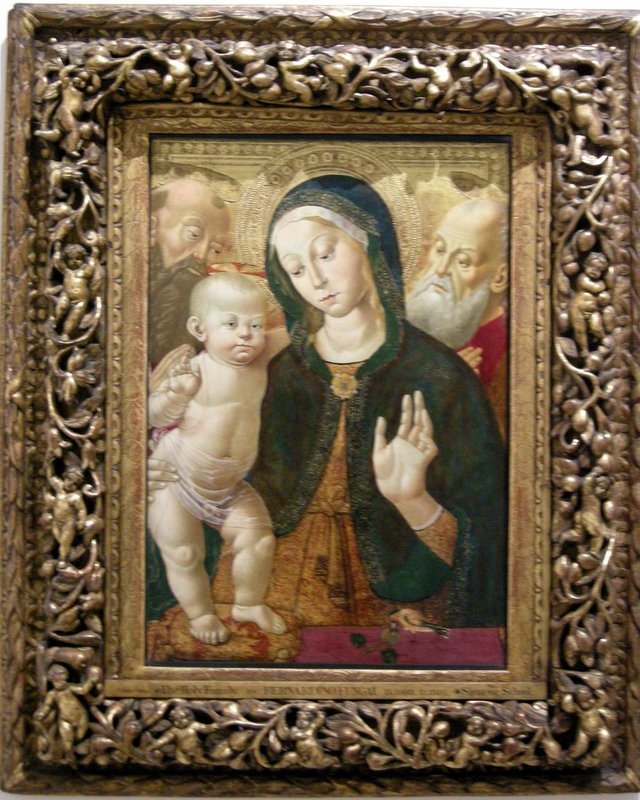 Madonna mit Kind by Bernardino Fungai
