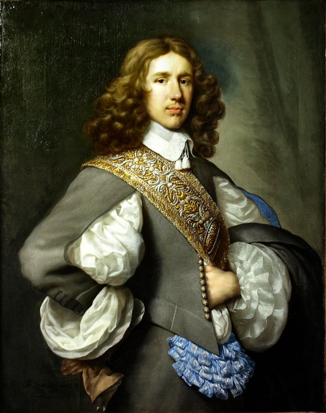 Portrait of Willem van Liere (1620-1654) by Cornelis Janssens van Ceulen