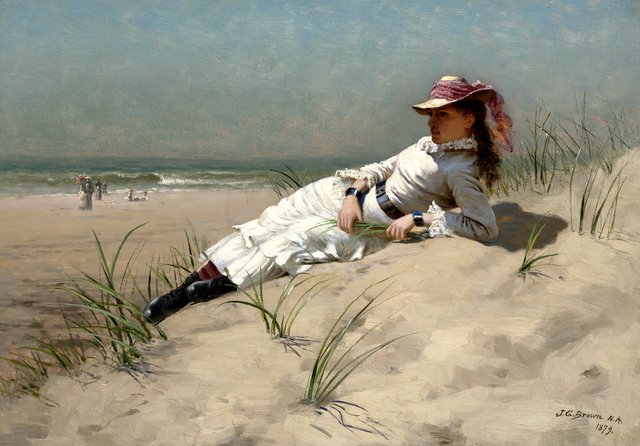 Sunshine by John George Brown