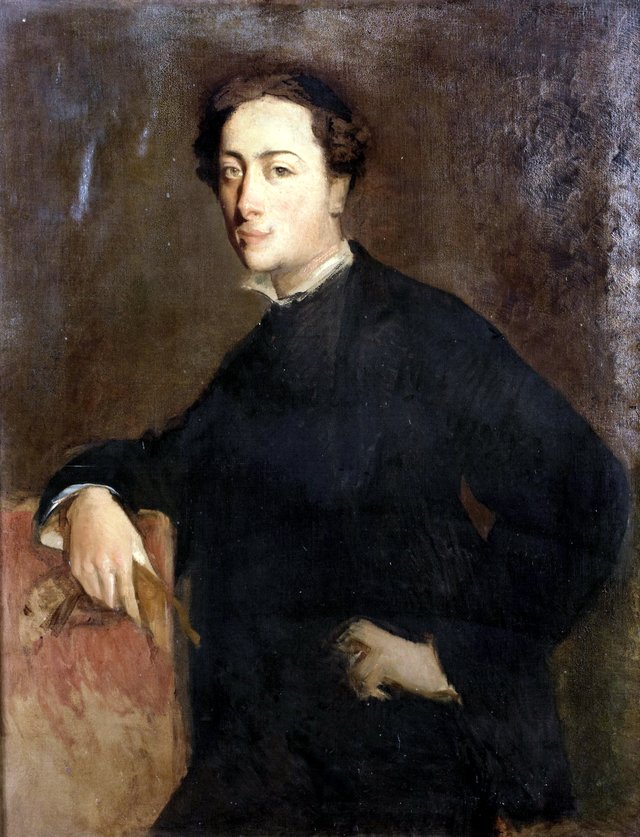 Portrait of the Ssculptor Alfred Lenoir by Paul-Albert Besnard