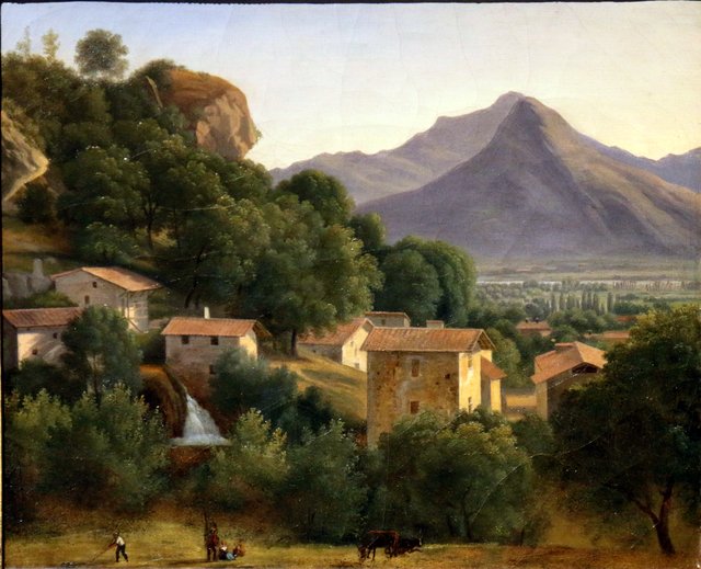 Vue prise du royaume de Naples by Jean-Joseph-Xavier Bidauld