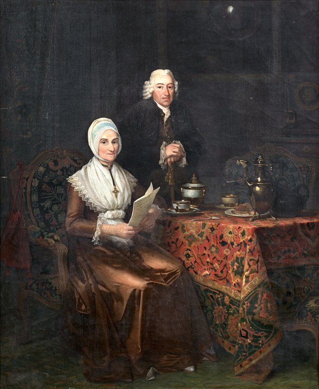 Portrait de Monsieur et Madame Artaud by Marguerite Gérard
