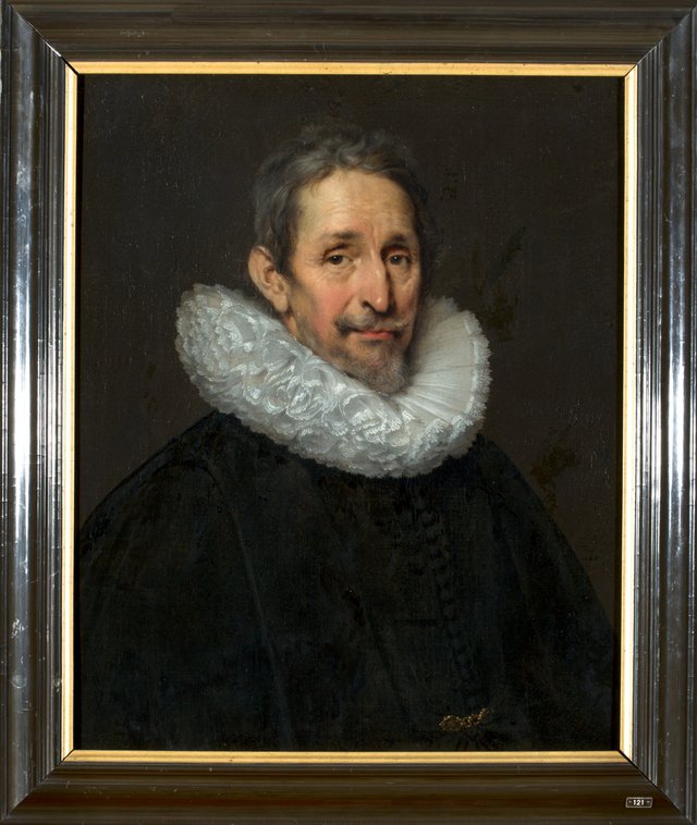 Portrait of a man, dated 1644 by Cornelis Janssens van Ceulen