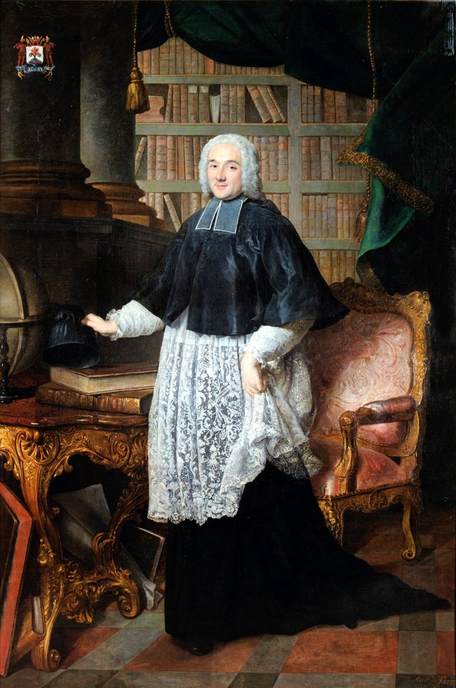 Portrait of the abbot Dieudonné Chaumont de la Galaisière  (1708–1768) by Joseph Aved