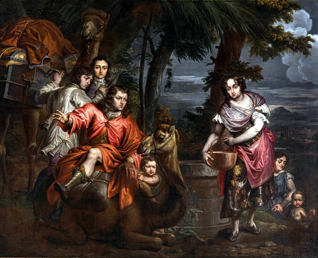 Jacob's journey from Laban's house to Canaan by Jan Erasmus Quellinus
