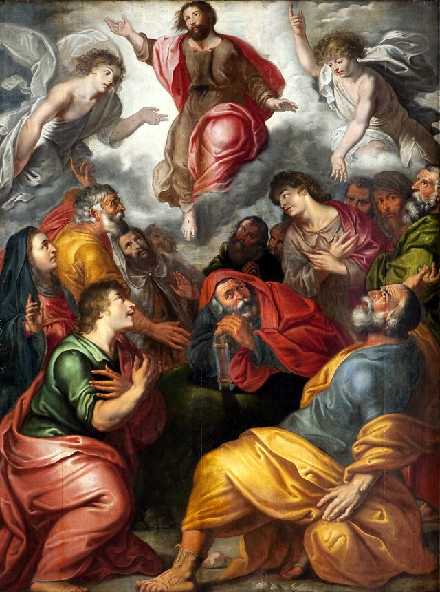 Ascension of Jesus Christ by Artus Wolffort