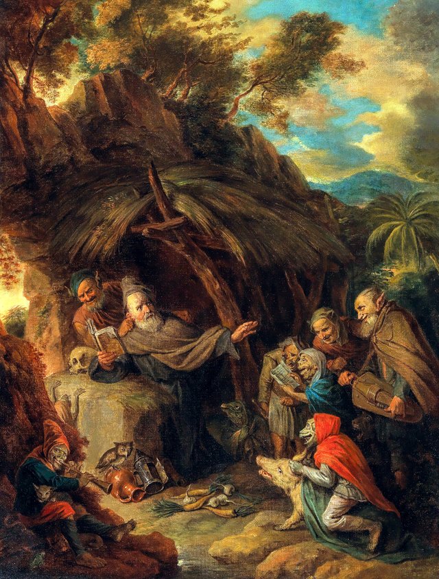 The temptation of St Anthony by David Ryckaert III