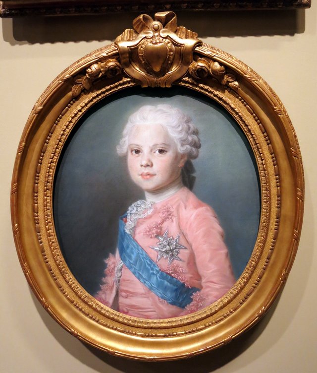 Louis Stanislas Xavier de France, comte de Provence by Maurice Quentin de La Tour