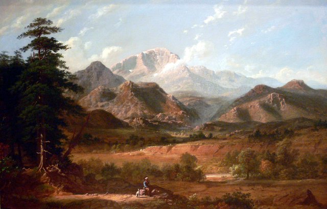 View of Pike's Peak by George Caleb Bingham