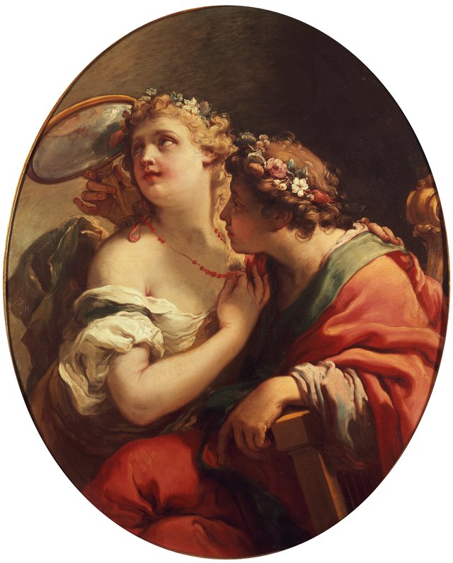 Allegory of beauty by Gaetano Gandolfi