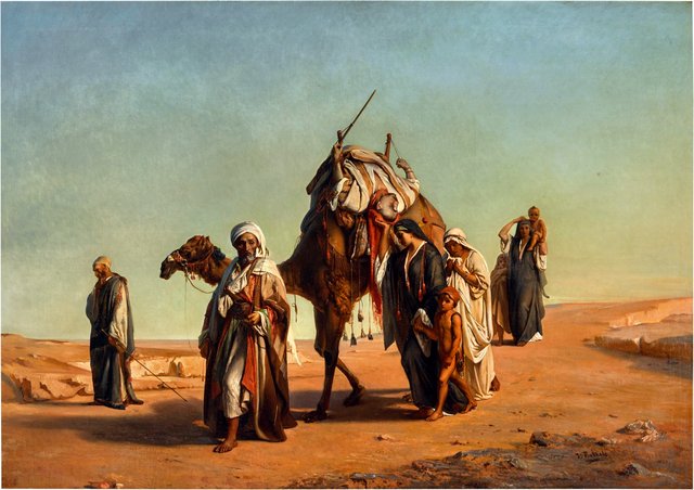 The Procession by Jean-François Portaels